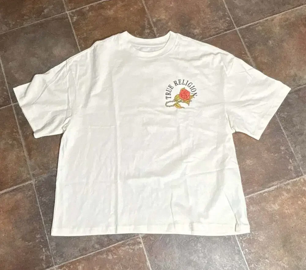 True Religion Floral Snake Heavyweight Oversized Tee